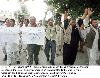 Previous picture :: Journalists shout slogans during protest demonstration  to condemn the Israeli military