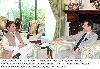 Next picture :: Prime Minister, Syed Yousuf Raza Gillani  exchanges views with Balochistan Governor, Nawab Zulfiqar 