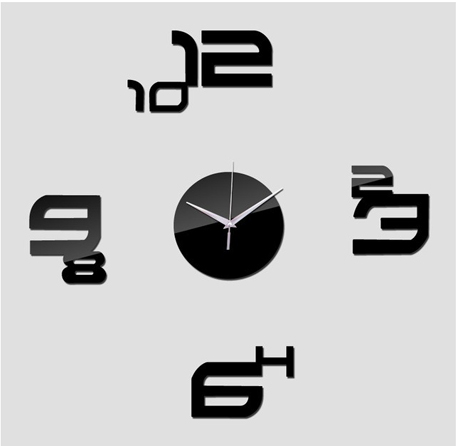 Numbers Acrylic Wall Clock
