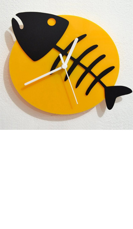 Korona Fish Acrylic Wall Clock
