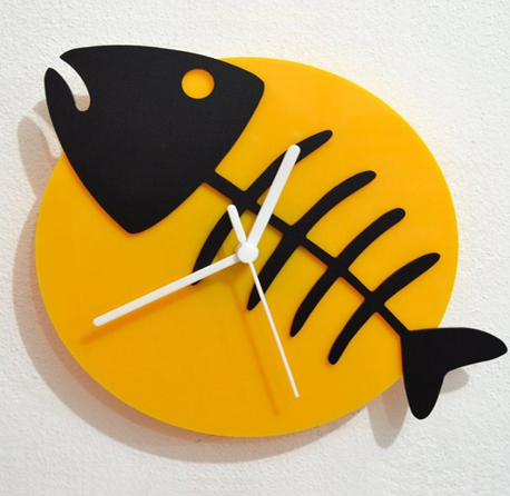 Korona Fish Acrylic Wall Clock
