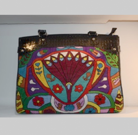 LEATHER BAG WITH PUKTHADOZI