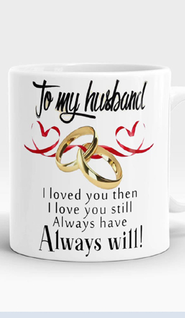 Husband Ring Mug
