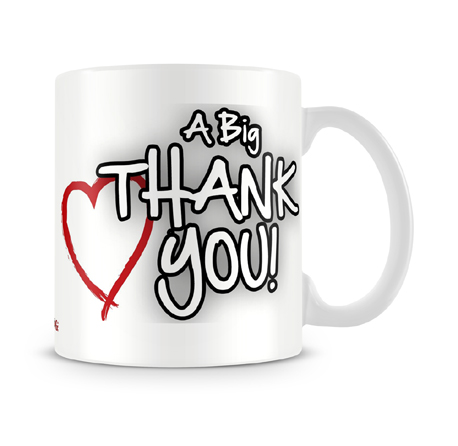 A Big Thank You Mug
